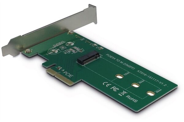 Inter-Tech KT016 M.2 PCIe Karte