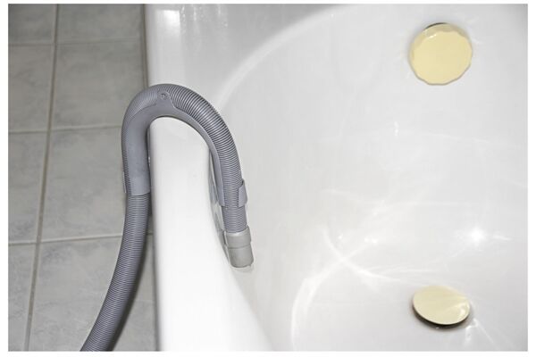 Xavax 111877 Ablaufschlauch, gerade, 1,5m