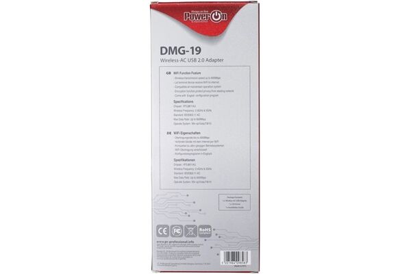 Inter-Tech Power On DMG-19