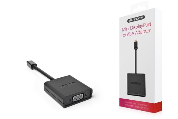 Sitecom Mini DisplayPort to VGA Adapter