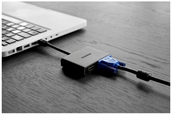 Sitecom DisplayPort to HDMI / VGA 2-in-1 Adapter