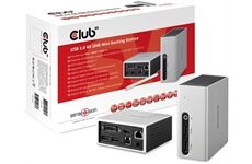 Club3D USB 3.0 4K Mini Dockingstation (silber)