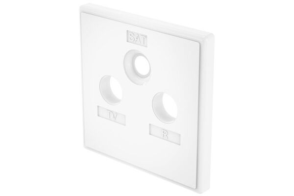 Hama 2/3-Loch-Abdeckplatte