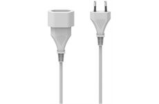 Hama Euro-Verlängerungskabel (5m) (weiss)