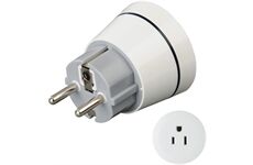 Hama Reiseadapter (USA+Kanada) (weiss)