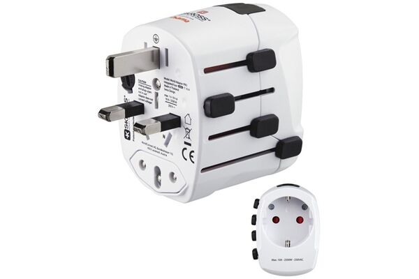 Hama Weltreiseadapter World Travel Pro