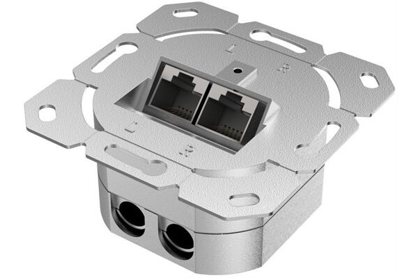 Hama Netzwerkdose CAT-6a 10 Gbit/s