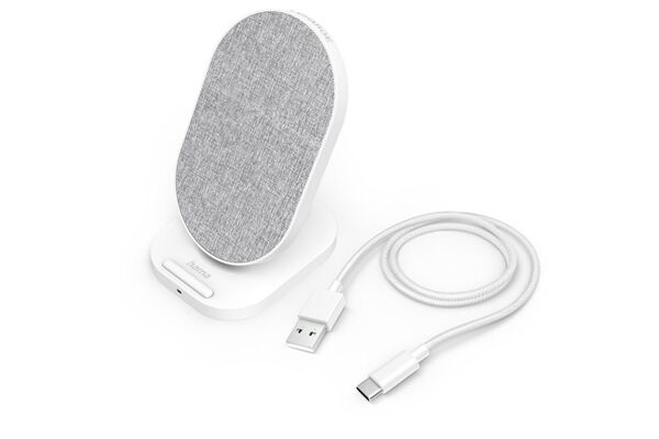 Hama Wireless Charger QI-FC10S-Fabric