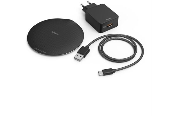Hama Wireless Charger-Set FC15 Metal
