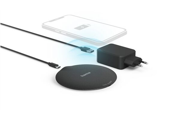 Hama Wireless Charger-Set FC15 Metal