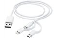 Hama 3in1 Multi-Ladekabel (1m)