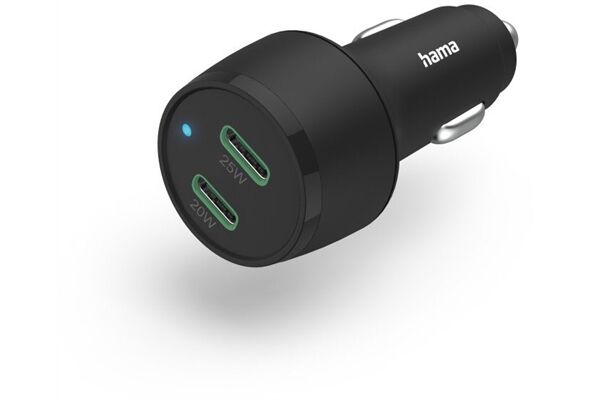 Hama Auto-Schnellladegerät (45W)