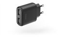 Hama Ladegerät 2-fach USB (12W)