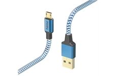 Hama Ladekabel Reflective (1,5m) (blau)