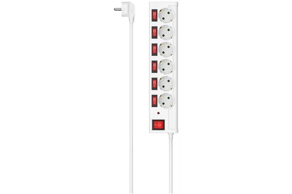 Hama Steckdosenleiste 6-fach (1,4m).