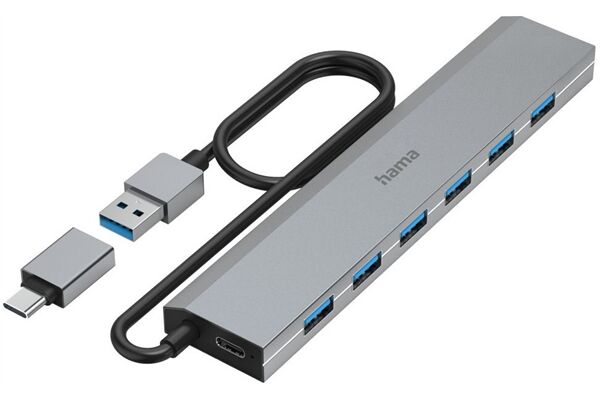 Hama USB-Hub 7 Ports USB 3.2 Gen1