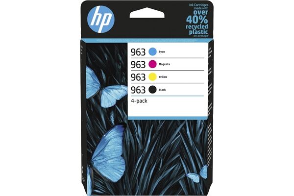 HP HP 963 schwarz+multicolor