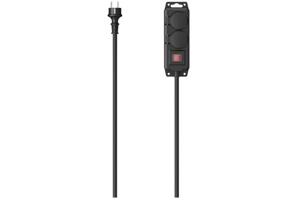 Hama Steckdosenleiste 2-fach (2m)