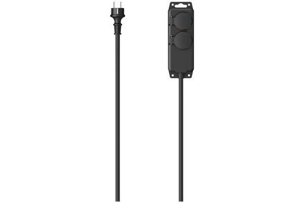 Hama Steckdosenleiste 2-fach (2m)