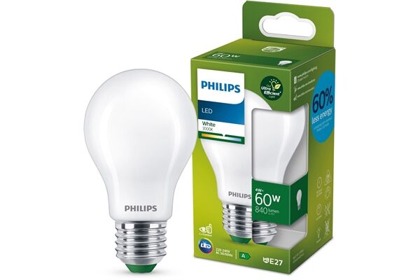 Philips LED 60W A60 E27 3000K FR