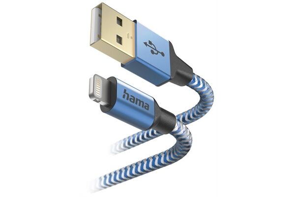 Hama Reflective USB > Lightning (1,5m)