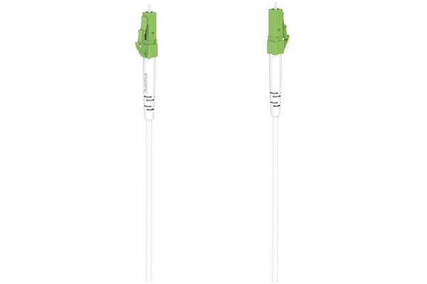 Hama Glasfaser-Netzwerkkabel (9m) weiß