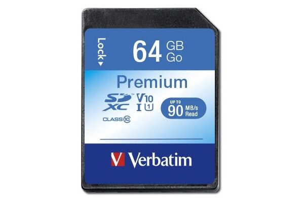 Verbatim UHS-I SDXC Card Class 10 (64GB)