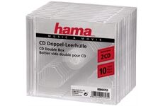 Hama 44753 CD DOP-BOX.KLAR10ER 10 Stück