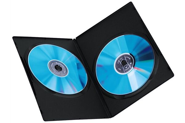 Hama 51185 DVD Slim DO-LH25S Schwarz 25 Stück