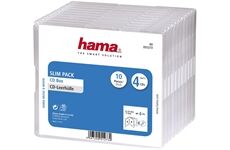 Hama 51273 CD SLIM-PACK 4, 10- 10 Stück