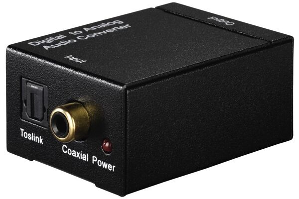 Hama 83180 Audio Converter AC80 Schwarz