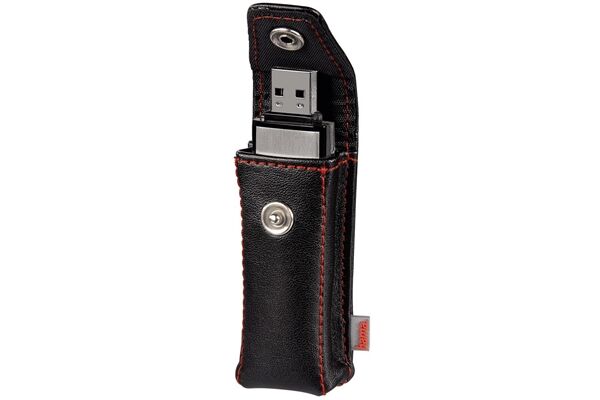 Hama 90775 USB STICK CASE FASHION Schwarz