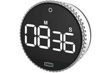 Xavax Küchentimer Rotation (silber/schwarz)