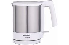 Cloer Wasserkocher 4701 Edelstahl-Weiss