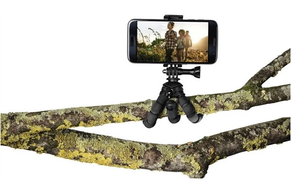 Hama 4609 Ministativ Flex S. GoPro 14 Schwarz