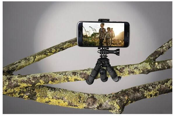 Hama 4609 Ministativ Flex S. GoPro 14 Schwarz