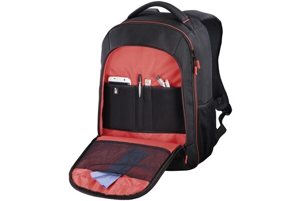 Hama 139855 K.RUCKSACK MIAMI 190 Schwarz-Rot