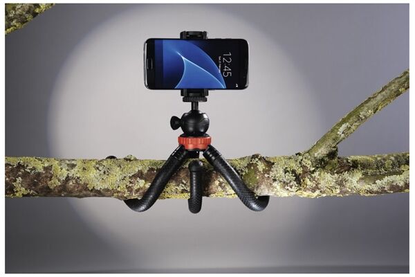 Hama 4608 FlexPro f. S. GoPro,Kam. 27 cm Rot