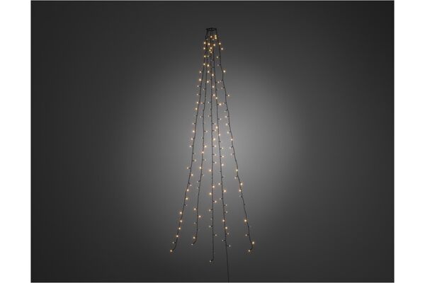 Konstsmide LED-Baummantel mit Ring (150 tlg.)