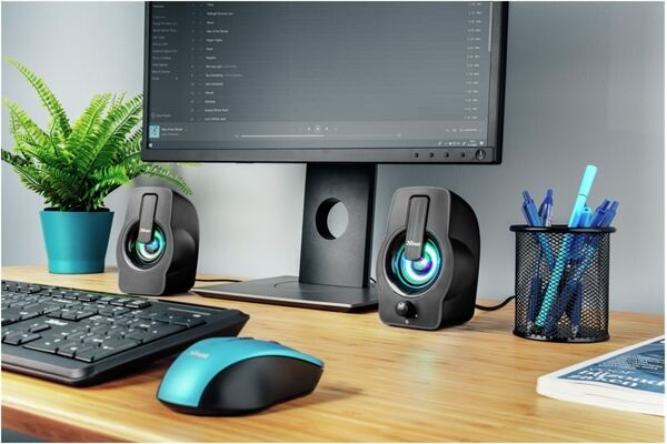 Trust Gemi RGB 2.0 Speaker Set Schwarz