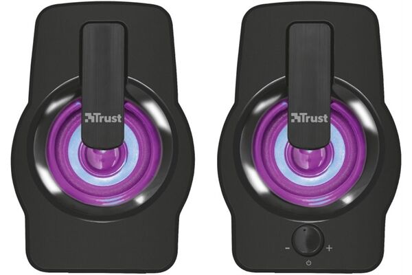Trust Gemi RGB 2.0 Speaker Set Schwarz