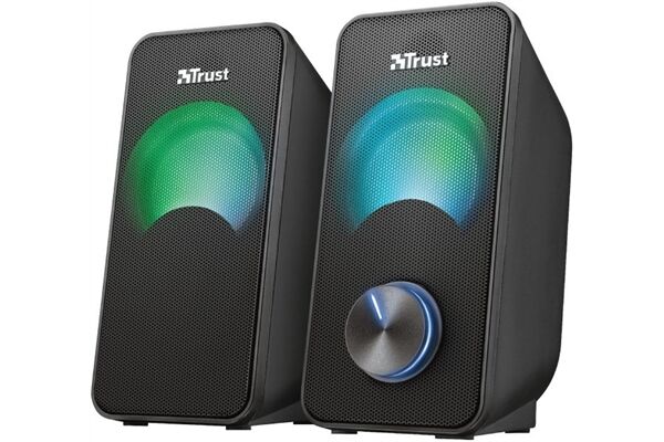Trust Arys Compact RGB 2.0 Speaker Set Schwarz