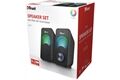 Trust Arys Compact RGB 2.0 Speaker Set Schwarz