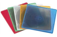 Hama 11712 CD-Slim-Box, PP, 20er-Pac 20 Stück