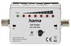 Hama SAT-Finder mit LED Anzeige (silber)