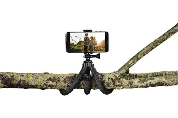 Hama 4613 Stativ Flex S. GoPro 26 Schwarz