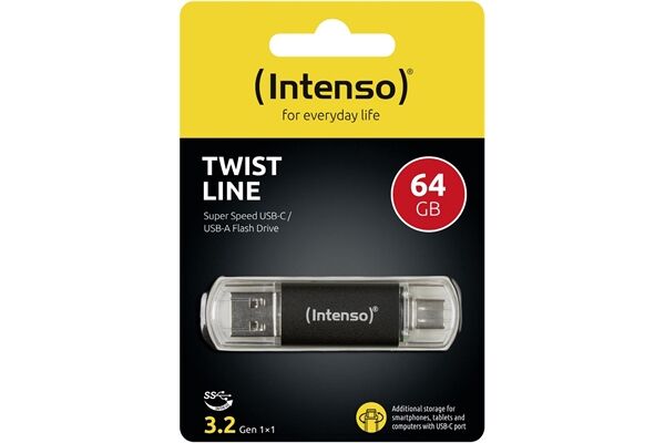 Intenso Twist Line USB 3.2/Type-C (64GB)