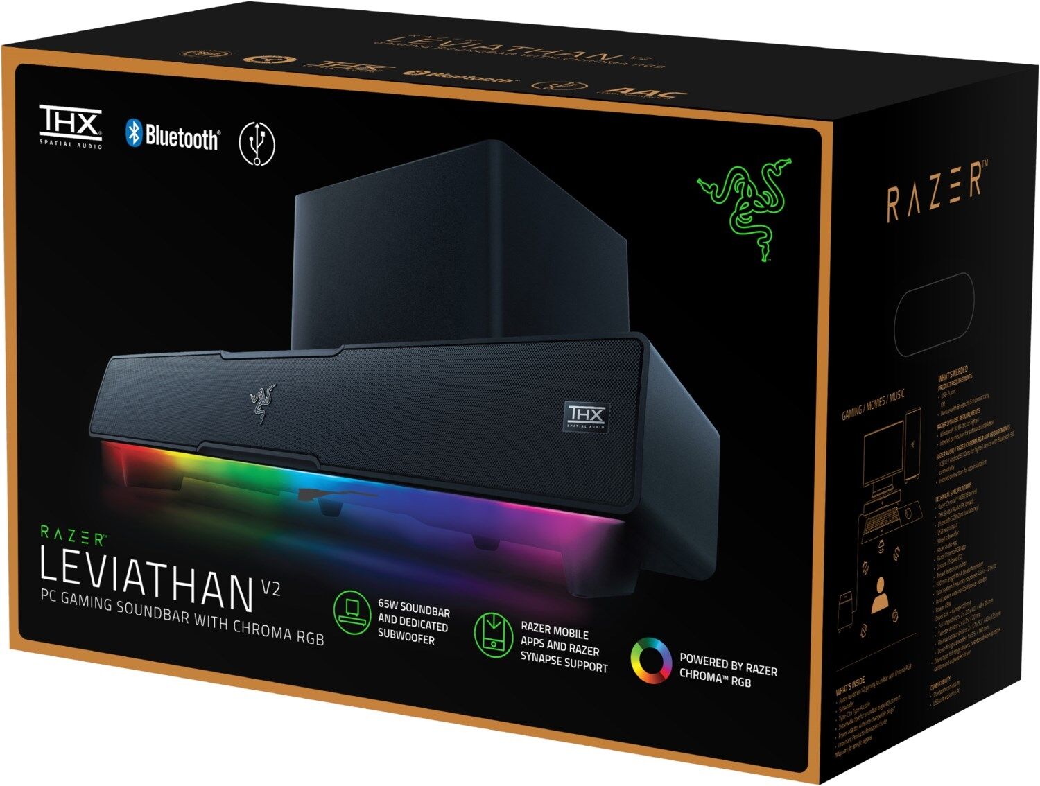 Razer Leviathan V2 - Alles für zuhause