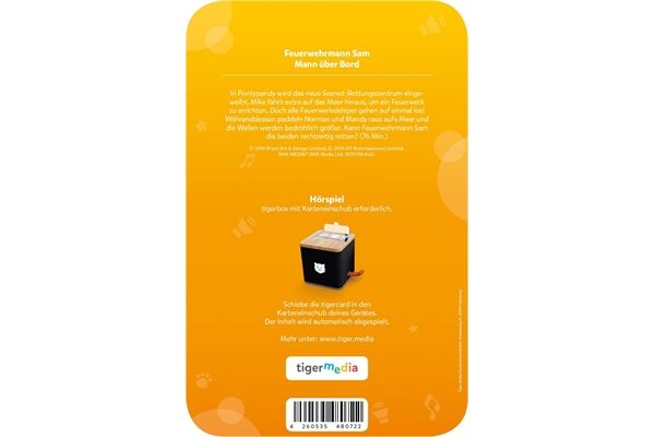 tigermedia tigercard Feuerwehrmann Sam