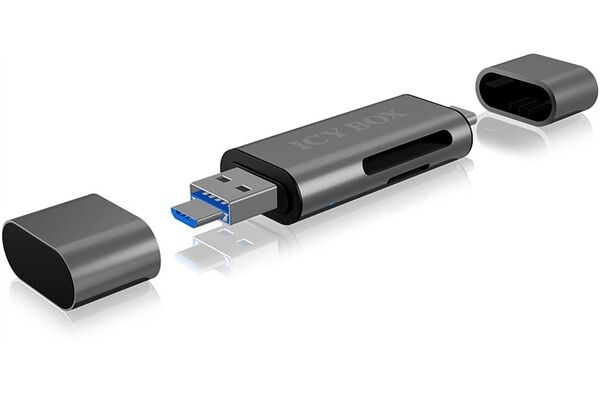 Raidsonic ICY BOX SD/MicroSD, USB 2.0 Card Reader